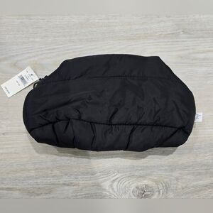 Offline by Aerie Puffer Pouch Small Nylon Makeup Travel Zip Closure Bag NWT